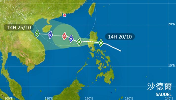 「沙德爾」逼近香港 天文台或發一號波