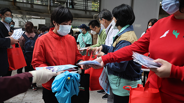 全港抗疫義工同盟大行動 全面展現愛國愛港力量