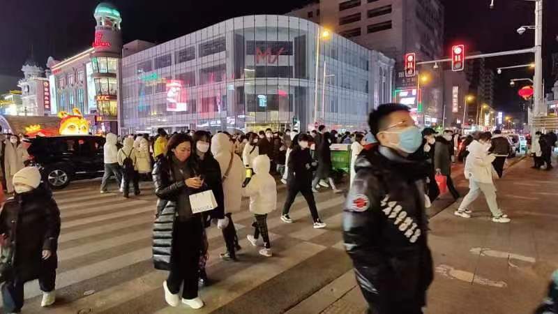 活力歸來 瀋陽中街跨年夜單日客流量創近四年新高