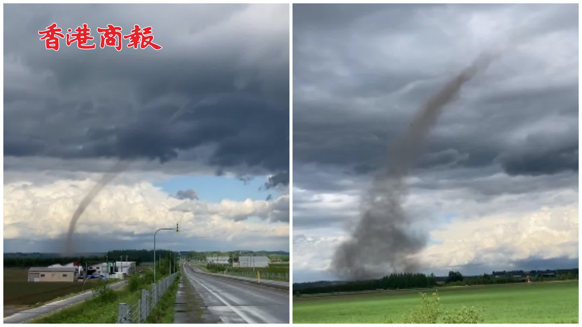 有片｜日本北海道現龍捲風影片熱傳 部分航班延誤