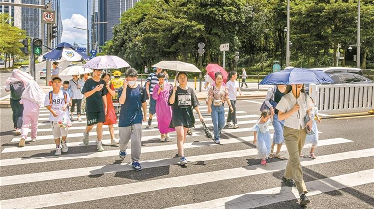 深圳氣象台：出伏後首周深圳陽光陣雨相伴 體感不會馬上涼爽