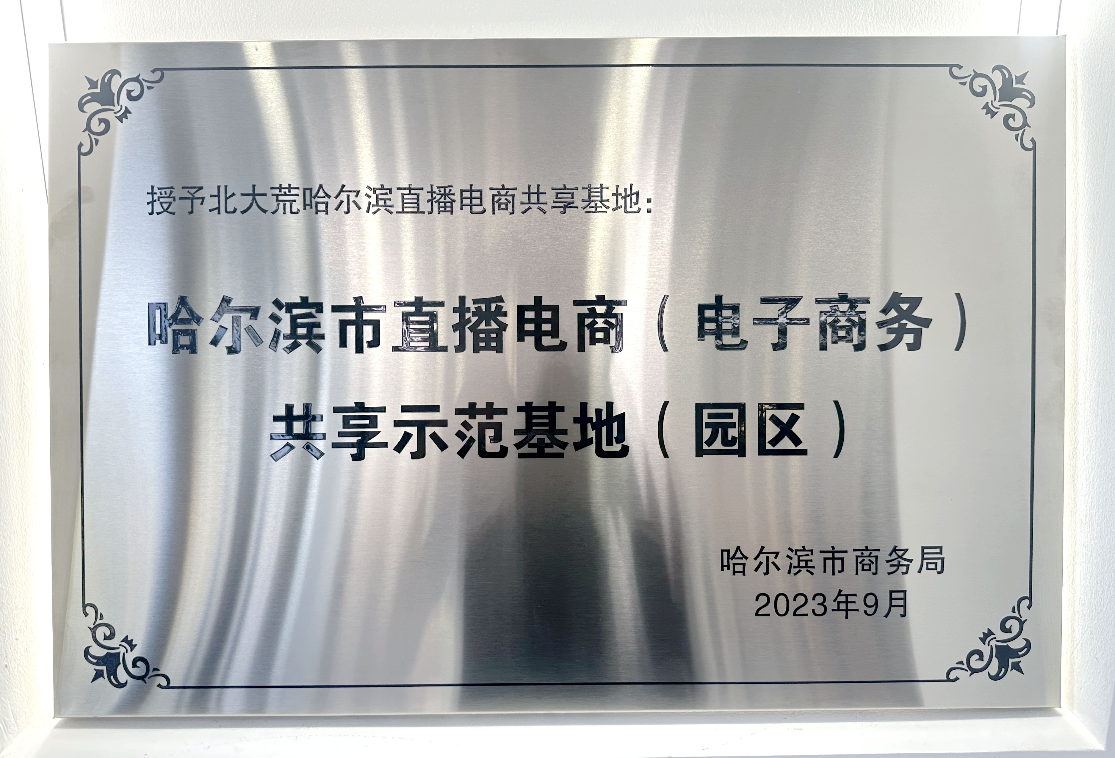 北大荒哈爾濱直播電商共享基地再獲殊榮