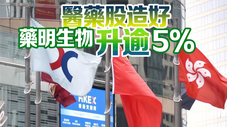 【午市焦點】港股半日升179點 本地地產股及收租股造好