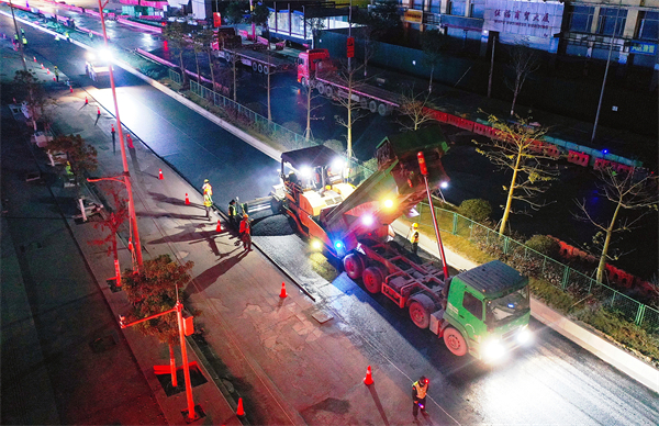 廣州白雲火車站西側道路改造主體工程年前竣工