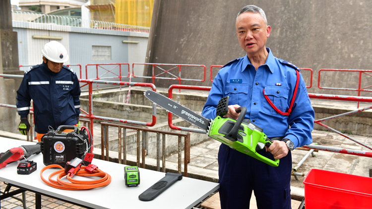 救急扶危 民安隊衝鋒在前 老將趙汝泰教路應對極端天氣