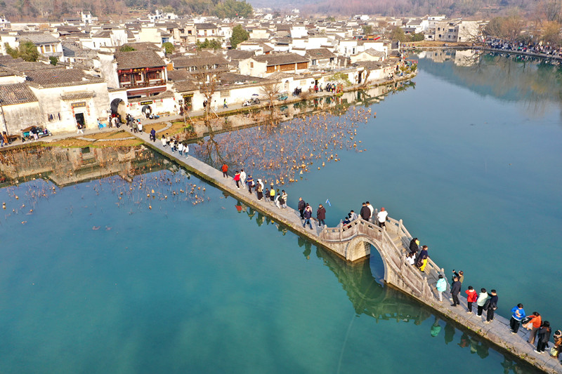 「黟見傾心精彩啟程」 皖黟縣元旦假期旅遊熱火