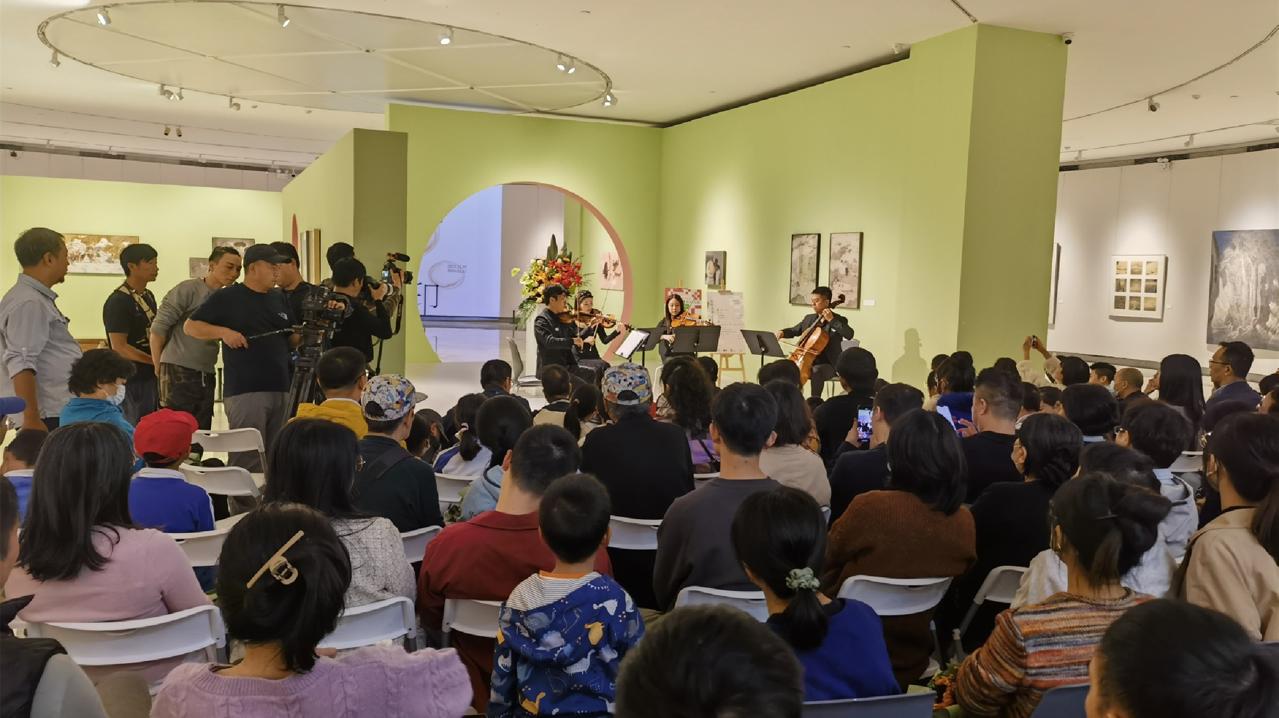 深圳關山月美術館奏響「花枝春滿·弦樂四重奏音樂會」