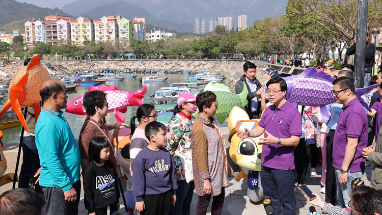 李家超聯同鄧炳強等遊覽沙頭角新景點 冀開發多元化深度遊路線