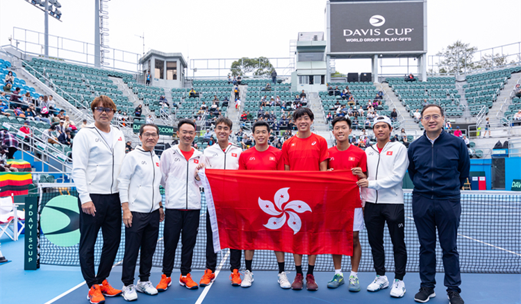 台維斯盃「雙黃組合」後上奪勝  港隊3:1贏津巴布韋成功護級