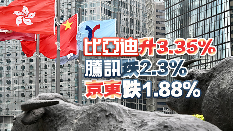 【午市焦點】港股半日跌60點 理想汽車升21%