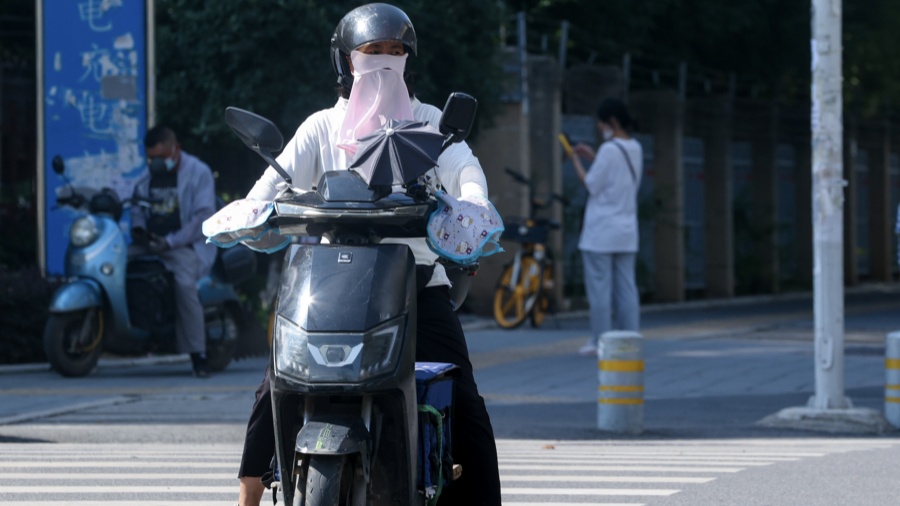 湖北發布高溫橙色預警 部分地區氣溫超39℃