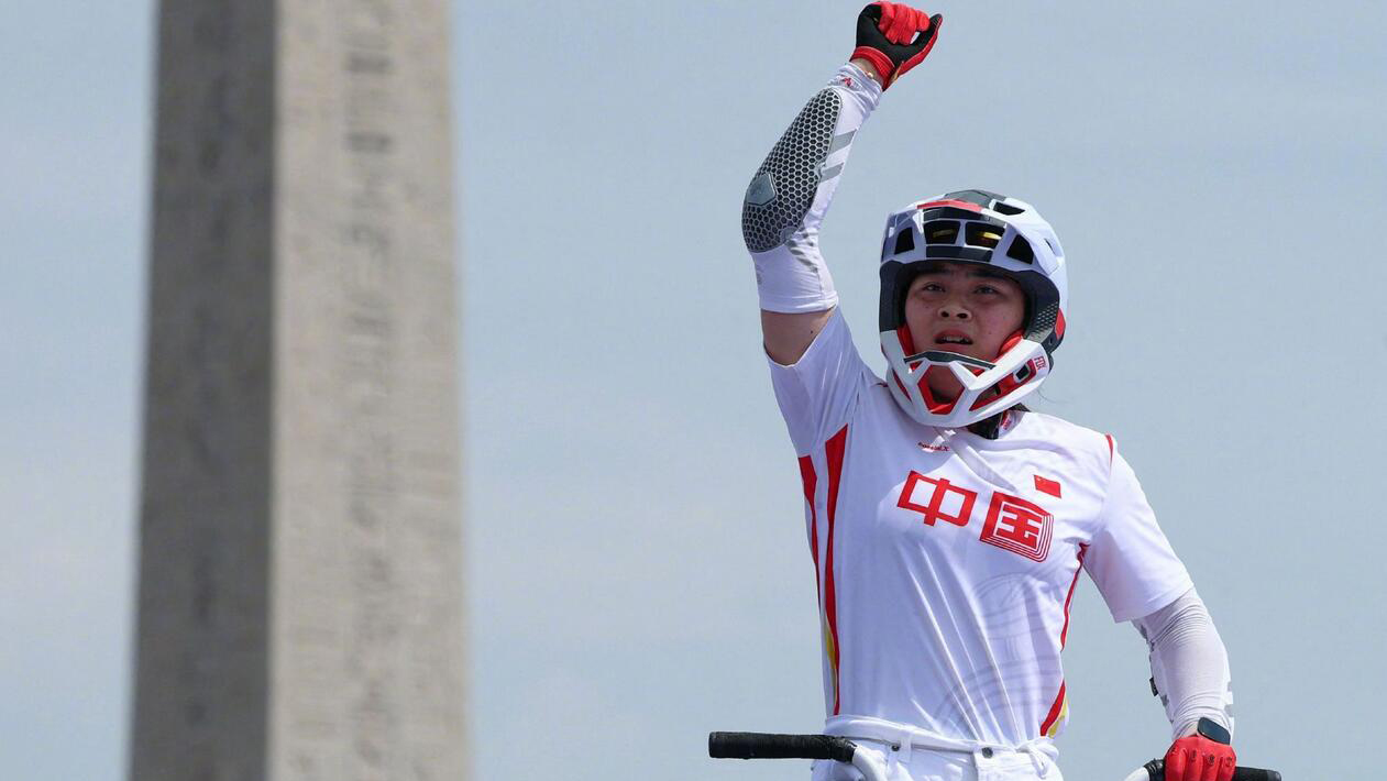 巴黎奧運 | 金牌+1！鄧雅文奪得女子小輪車自由式公園賽金牌