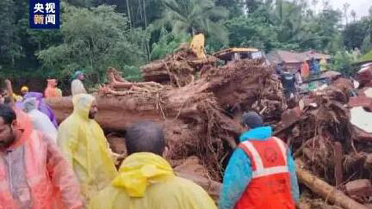 追蹤報道 | 印度喀拉拉邦山體滑坡已致222人死亡 240人失蹤