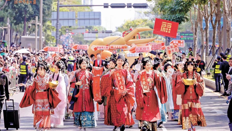 持續火爆 人財兩旺 深圳節日大道演繹文旅業「虹吸效應」