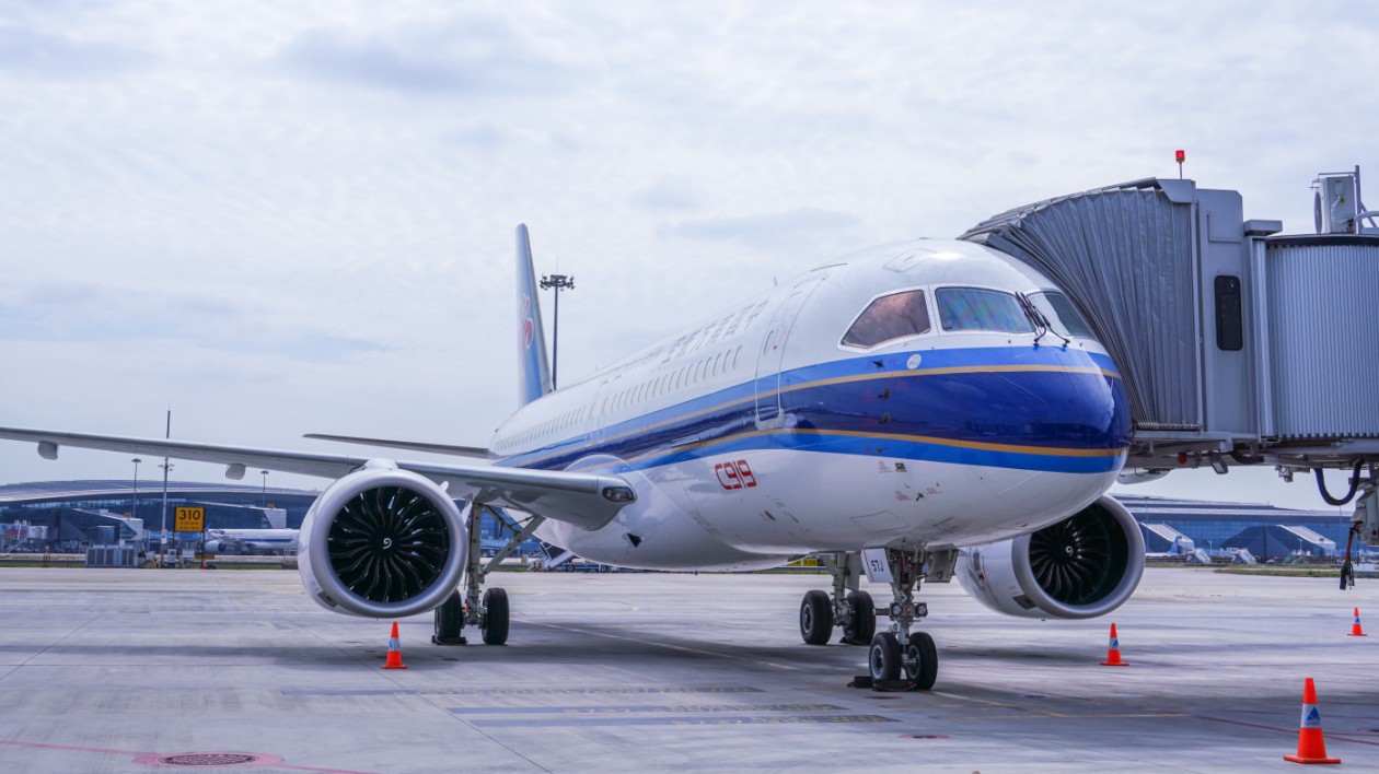 南航C919飛機將執飛廣州-海口「南航快線」