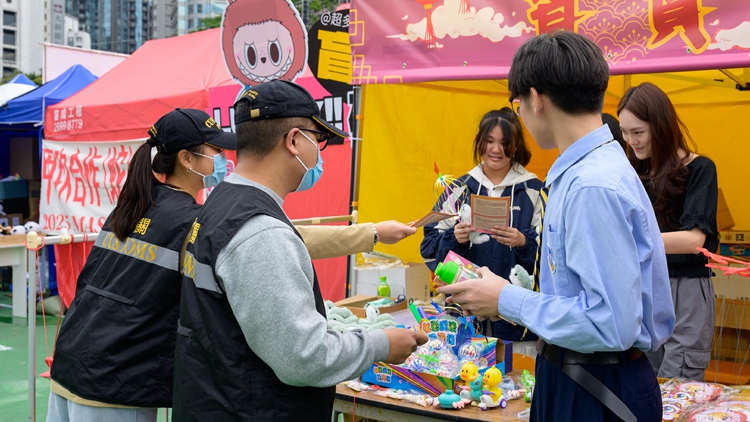 海關巡查15個年宵市場 暫未發現懷疑侵權或無牌貨品