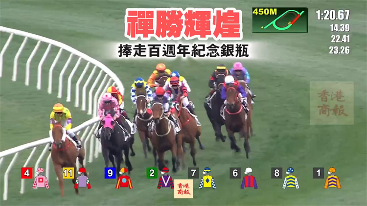 有片丨禪勝輝煌捧走百周年紀念銀瓶 呂健威:下仗劍指香港金盃