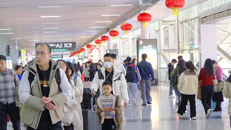 2月1日起深圳鐵路迎來返程客流高峰 日均旅客到達量將突破38萬人次