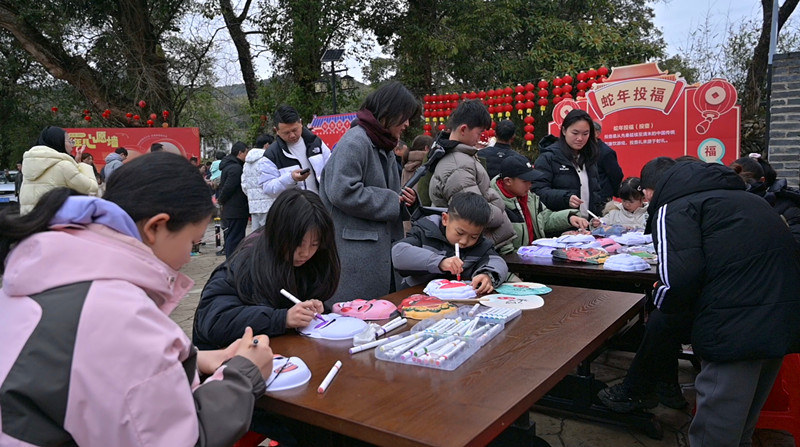 皖祁門：非遺遊園會 熱鬧過大年