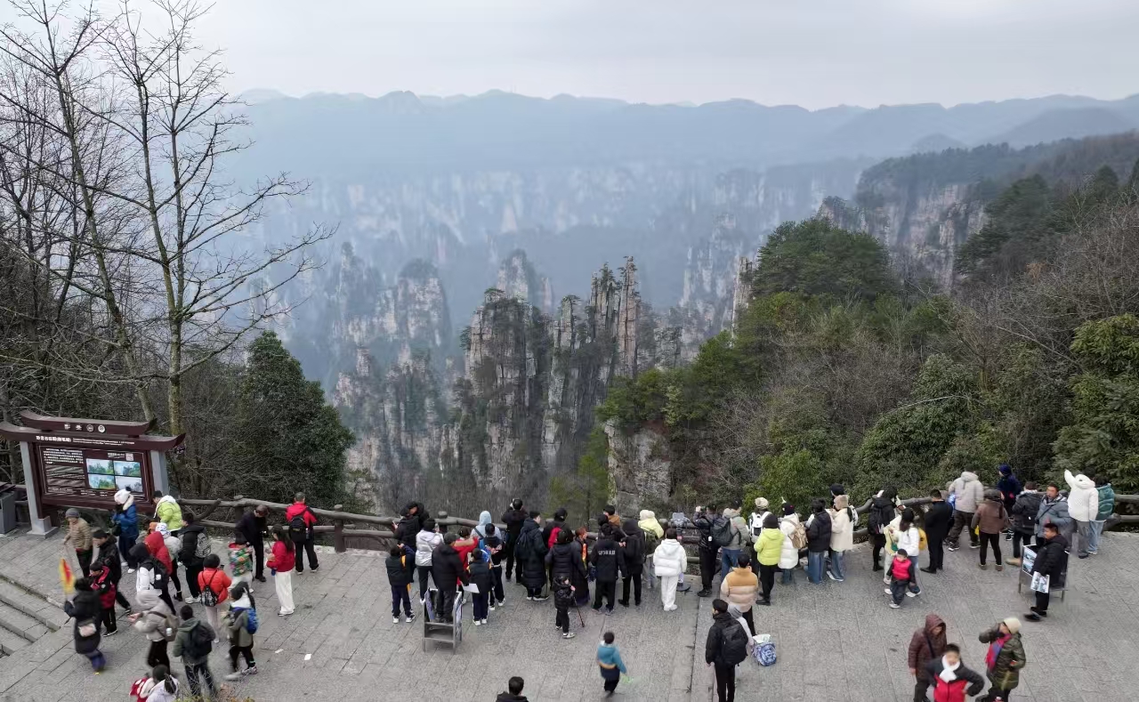 張家界國家森林公園面向本地市民推出專屬旅遊惠利