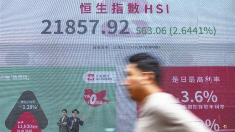 港股升563點見4個月高位 內房股反彈 萬科飆16.7%