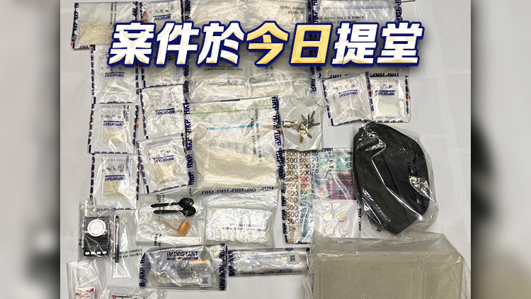 警方大角咀破毒品儲存倉  拘3人檢132萬元毒品