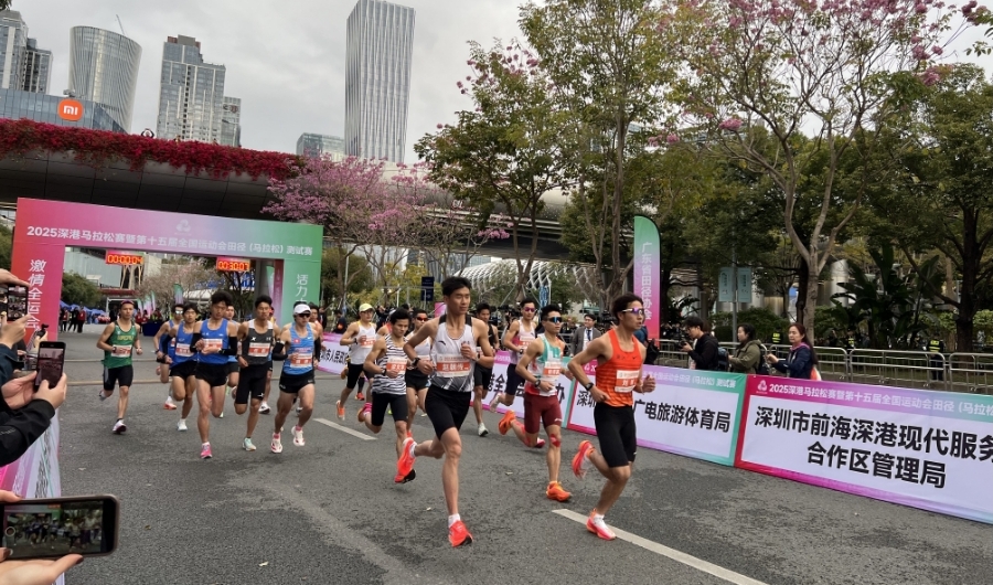 港深馬拉松健兒共赴全運會史上首個跨境馬拉松 選手表示：這是一次難忘的經歷