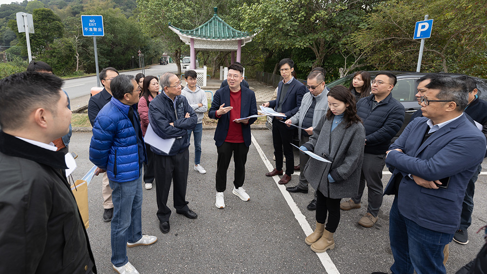 立法會議員視察沙頭角 跟進旅遊發展及配套