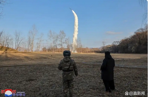 朝鮮進行戰略巡航導彈發射訓練